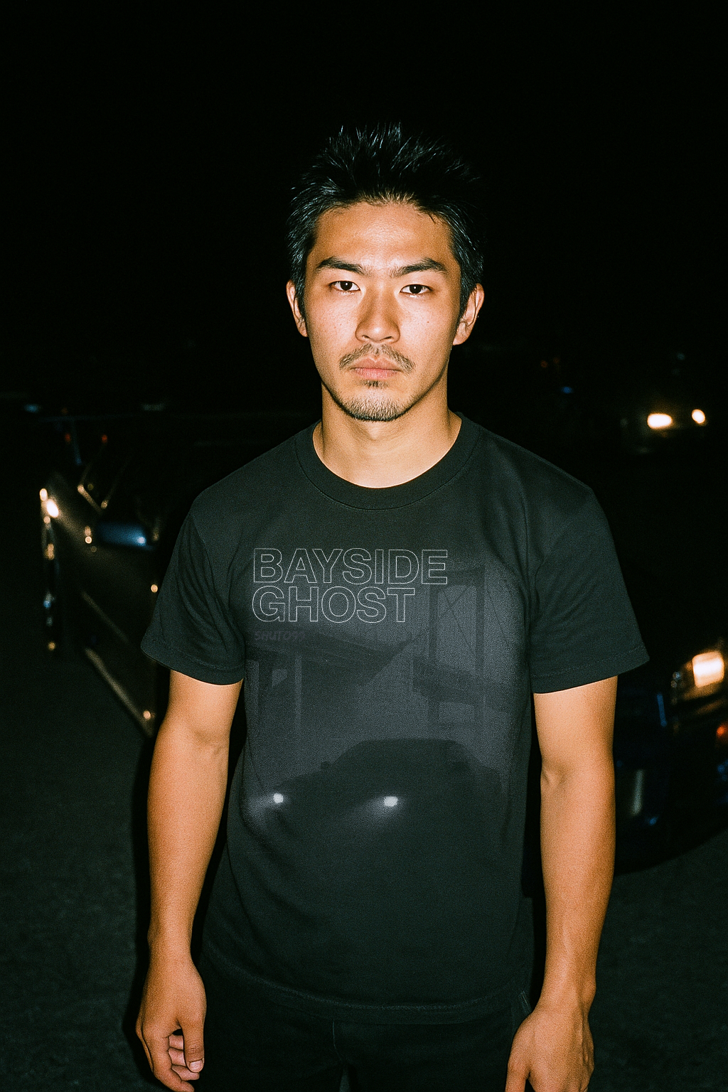 BAYSIDE GHOST - Fitted Tee