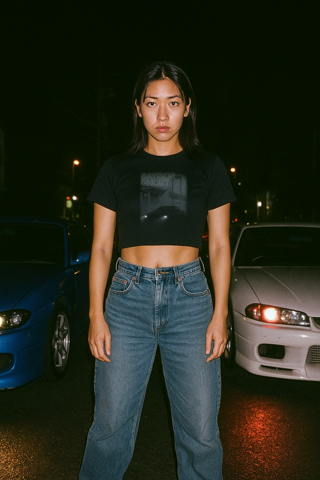 00 BAYSIDE GHOST - Crop Top