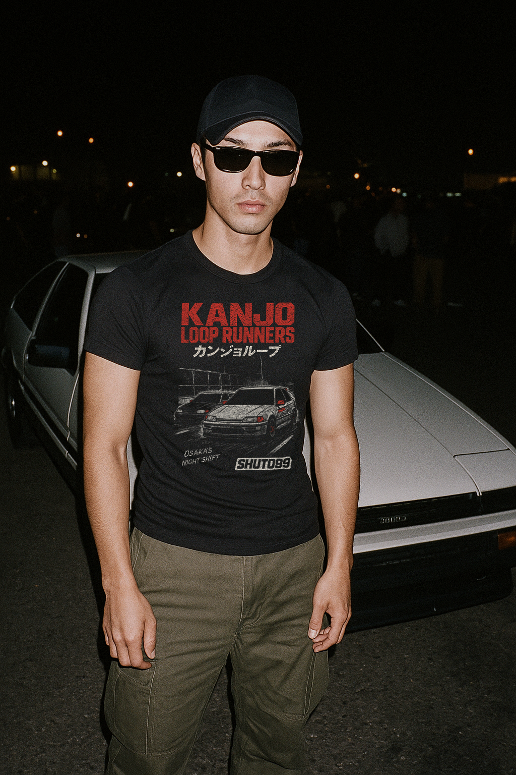 KANJO LOOP RUNNERS - Fitted Tee