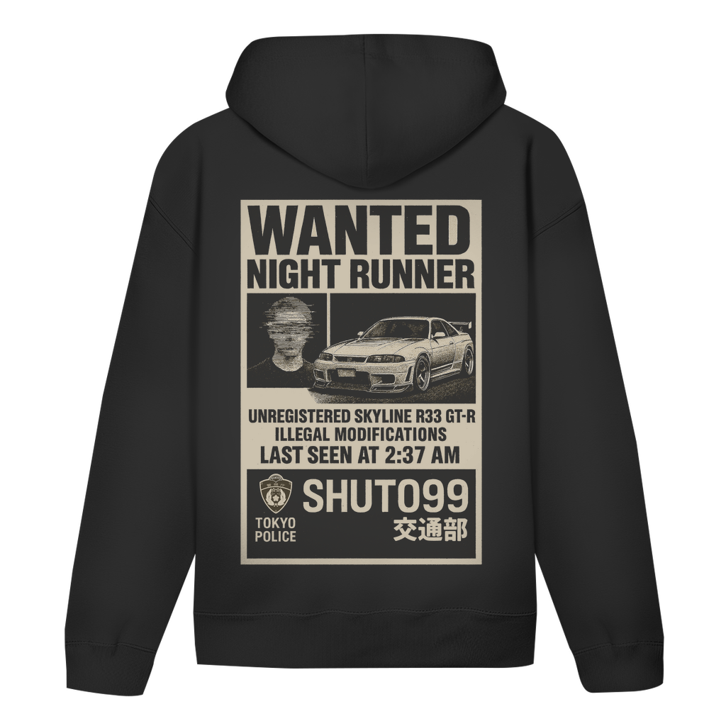 Wanted Night Runner - Hoodie