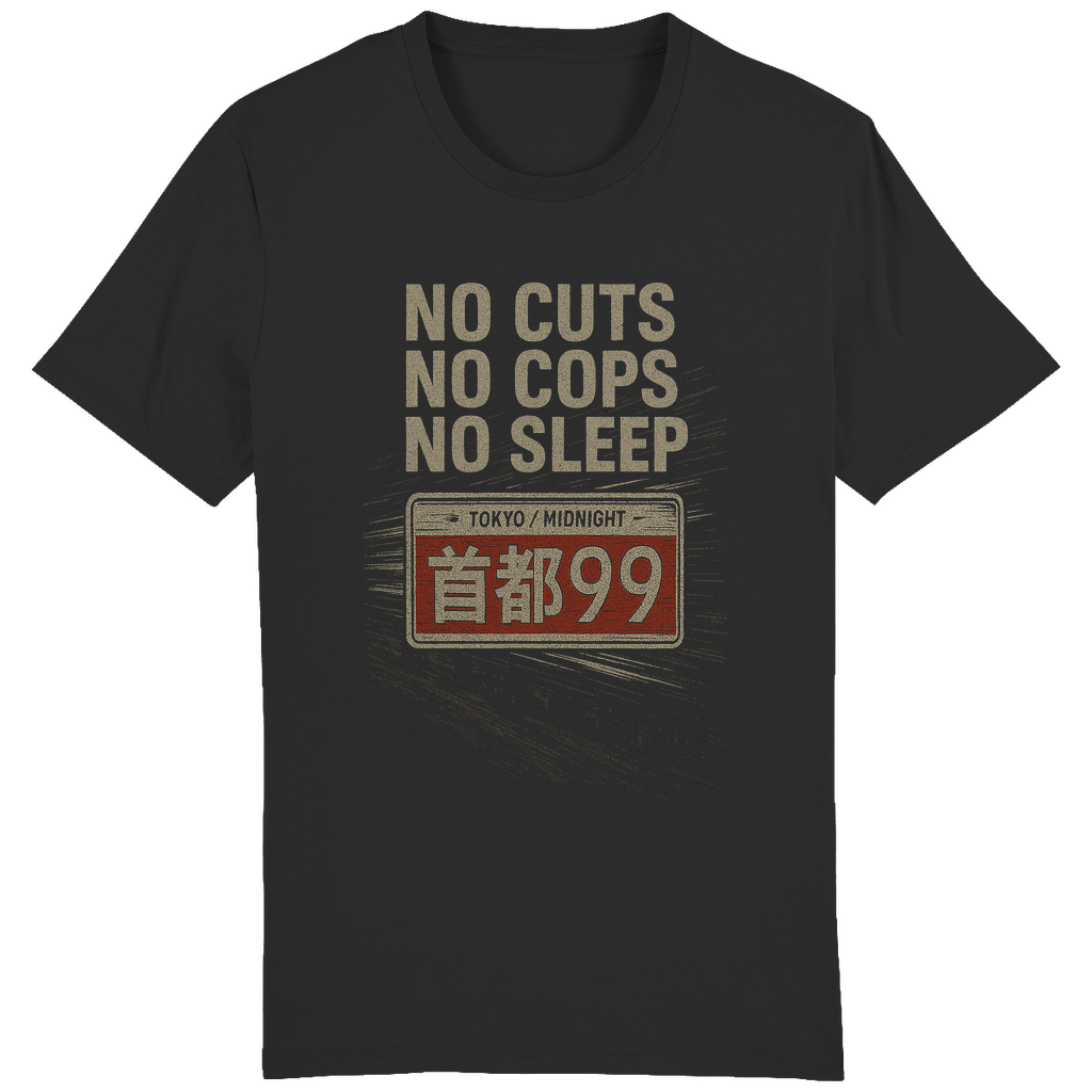 NO SLEEP - Fitted Tee