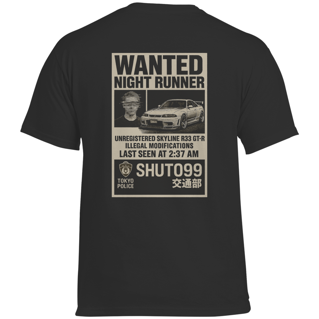 Wanted Night Runner - Relaxed Tee