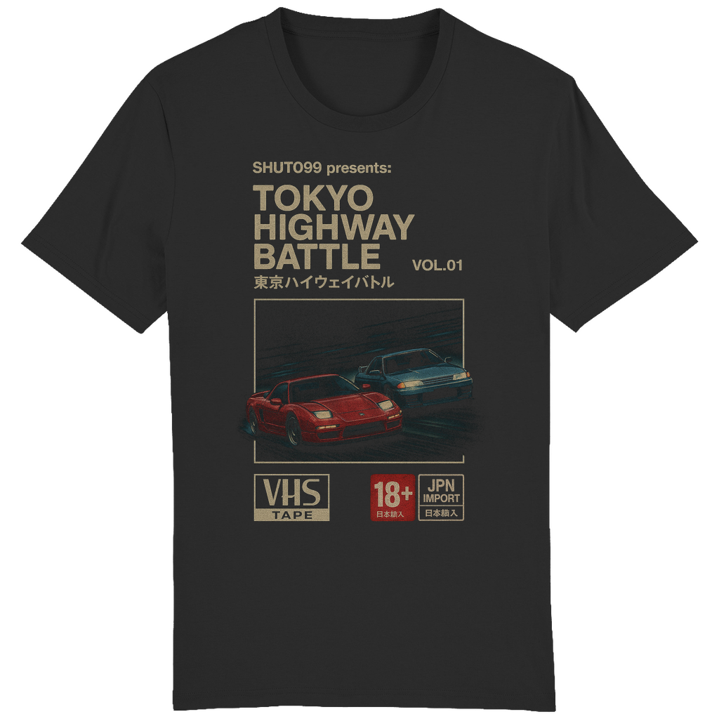 TOKYO HIGHWAY BATTLE VOL.01 - Fitted Tee